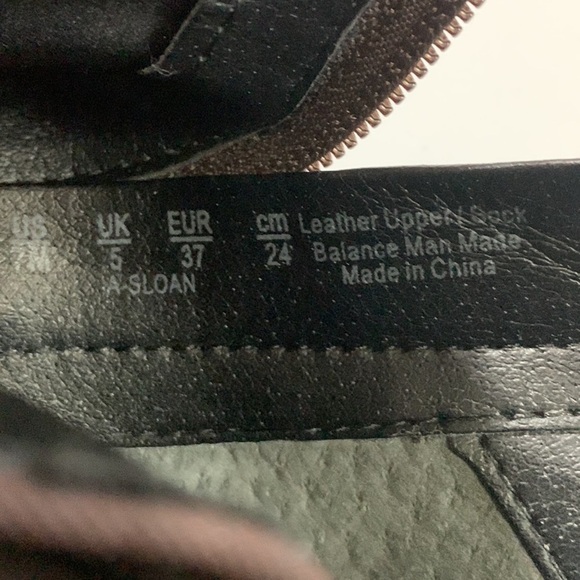 Franco Sarto A-Sloan brown leather ankle boot, 7, casual, bohemian, hippie - Picture 9 of 9